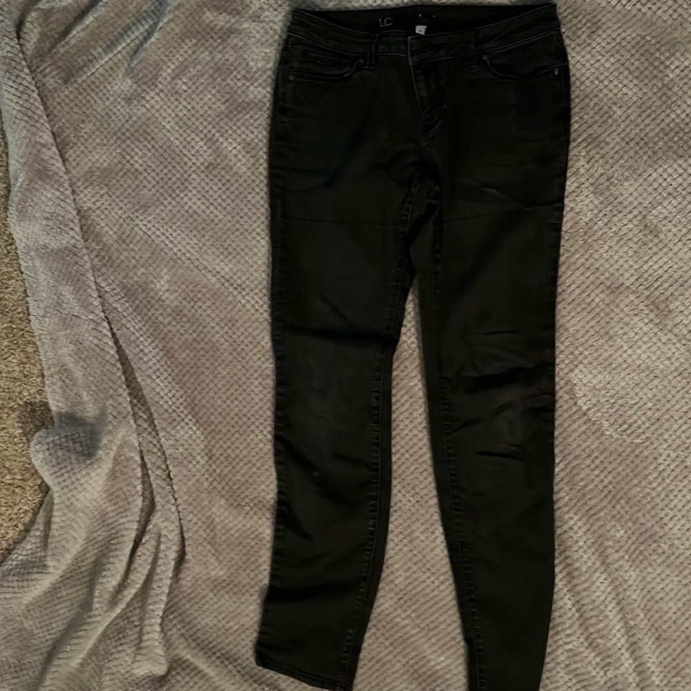 Black denim lLC Conrad jeans size 10